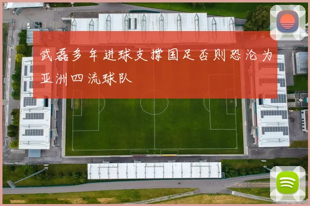 武磊多年进球支撑国足否则恐沦为亚洲四流球队